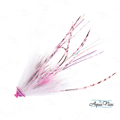 Foxall's Metal Head Tube-White/Pink